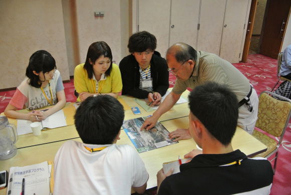 田老町の方々との交流