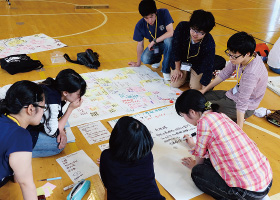 地域志向科目「いわて創造学習」住田町でのフィールドワーク