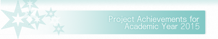 Project Achievements for Academic Year 2015