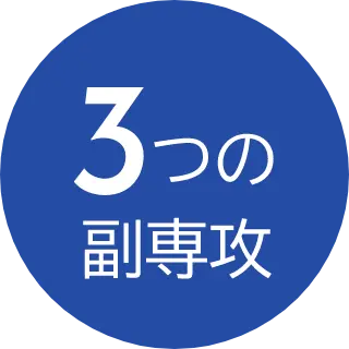 3つの副専攻