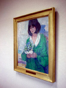 忘れな草（深沢紅子）展示写真