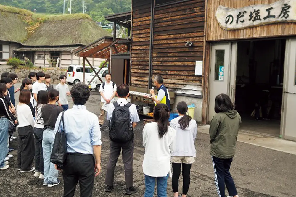 のだ塩工房の風景
