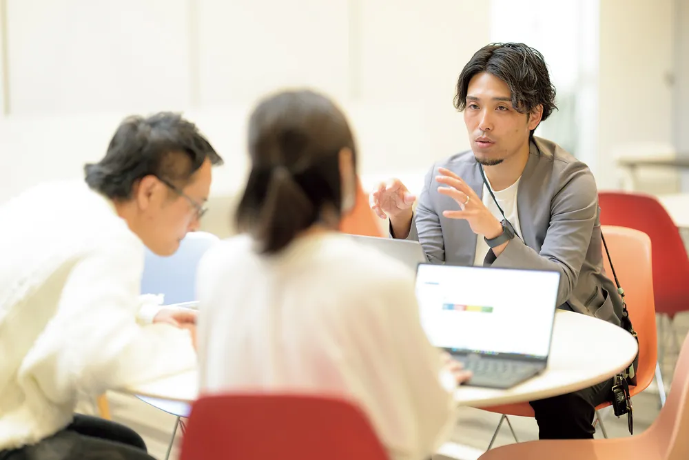 打ち合わせの様子