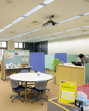 学生サポートサロンの入り口